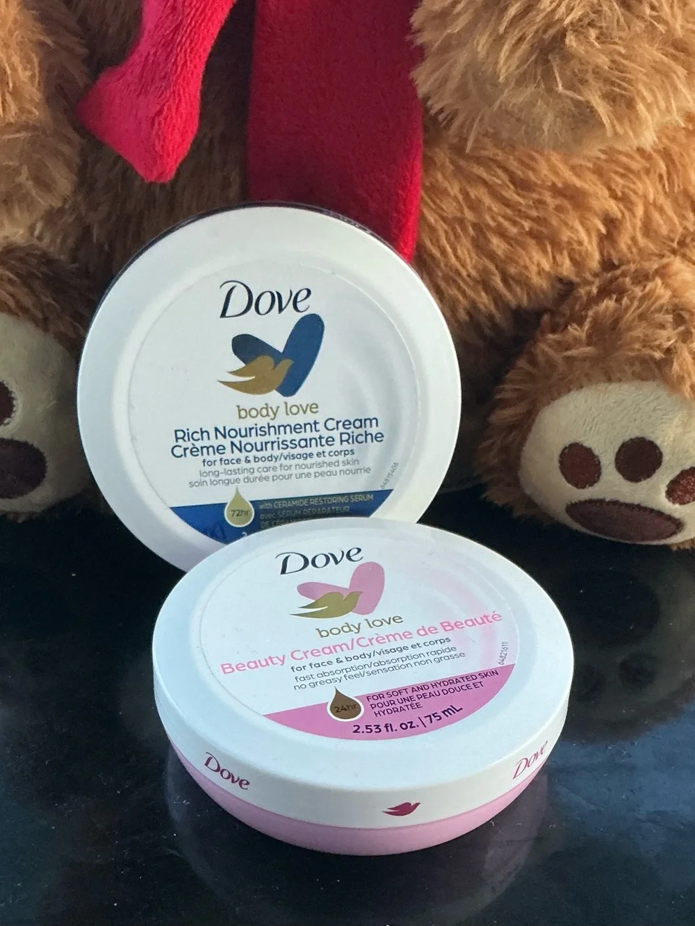 Body Love Rich Nourishment & Beauty Cream Duo - White & Pink
